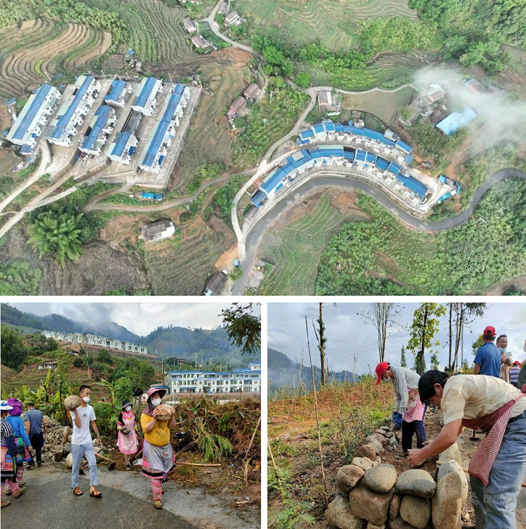 马关县都龙镇半坡村过去的穷山村能蜕变成现在的小康村